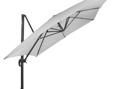 Parasol | Parasols | Kantelbaar | Met Ventilatie | Lichtgrijs | 290 x 390 cm