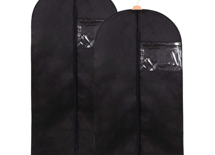 Kledinghoes - Kleding Organizer - Opberghoes - Ritssluiting -  Venster - Zwart - 150 cm