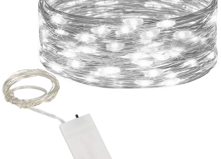 Kerstboomverlichting | Met 10 LED Lampjes | 1 M | Koel Wit