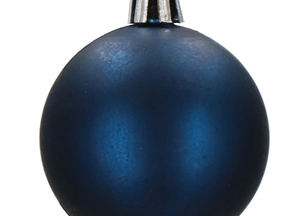 Kerstballen | 30 Stuks | 6/5/4 cm | Marineblauw