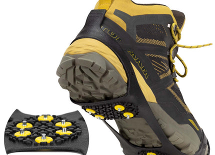 Sneeuwgripzolen Voor Wandelschoenen - Spikes voor Schoenen - Anti Slip - Zwart - 35-38