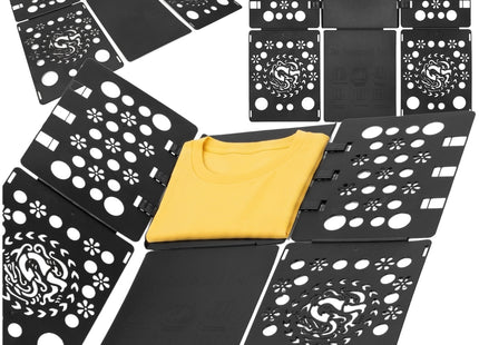 Muntel® Kleding Vouwplank - Kledingvouwer - Opvouwplank - Vouwhulp - Zwart