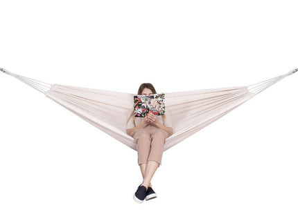 Hangmat | Extra Stevig | Inclusief Opbergtas | Crème | 200 x 150 cm
