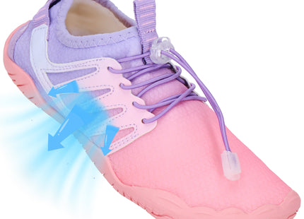 Springos Waterschoenen - AQUA Shoes - Sneldrogend - Rubber - Unisex - Roze/ Paars - Maat 36
