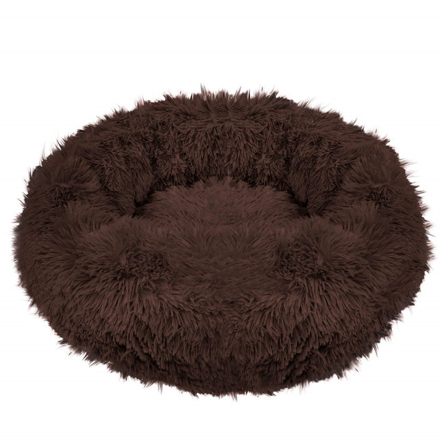 Hondenmand Donut | 90 cm | Donker Bruin