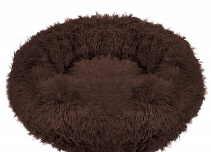 Hondenmand Donut | 100 cm | Donker Bruin