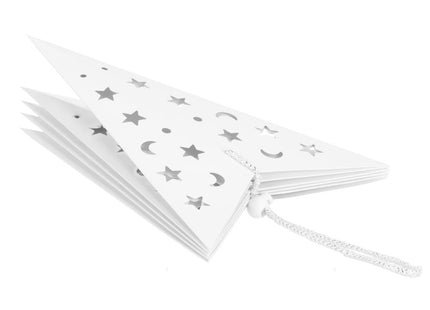 Kerst Ster | Papier | Opvouwbaar | 60 cm | Wit