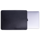 Baltan Leren Laptop Sleeve - Voor MacBook Air - Laptophoes - 15 inch - Zwart