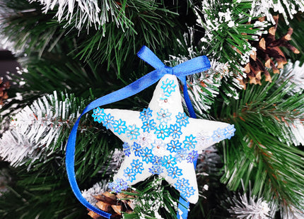 Kerstster Om Te Versieren - Piepschuim - Kerstbal - 12 cm