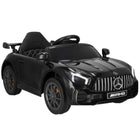 Elektrische Mercedes AMG GTR-S - Elektrische Auto - 12 V Accu - AUX - Aangedreven - Afstandsbediening - Kunststof - Metaal - Zwart - Rood