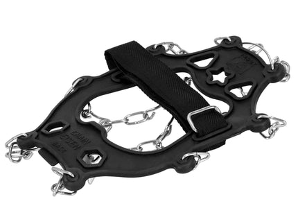Sneeuwgripzolen - Sneeuwijzers - Spikes voor Schoenen - Anti-Glij Ijzers - Anti Slip - Zilver - Zwart - 36-40