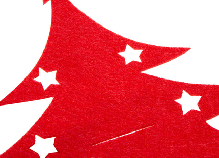 Bestekhouder - Bestekzakje - Kerst - Kerstversiering - 2 stuks