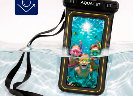 Waterdichte Telefoonhoes | Drybag | 19 X 11 cm | Transparant