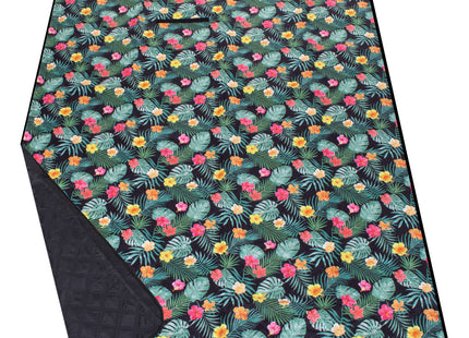 Picknickkleed | Picknickdeken | Buitenkleed | Picknick | 200 x 150 cm | Bloemen/ Bladeren