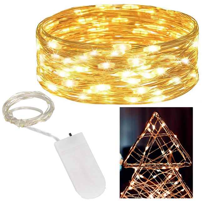 Kerstverlichting | Batterij | 30 LED | Warm Wit