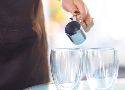Dubbelwandig glas - Thermisch glas - Koffieglas - Thee glazen - Warme en Koude dranken -350 ML