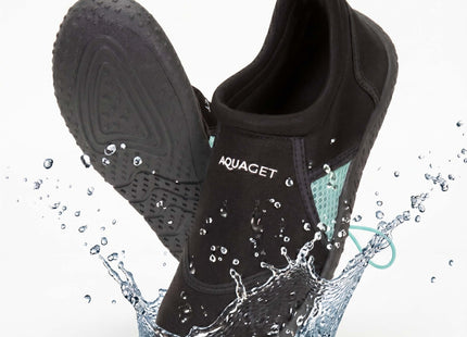 Waterschoenen - AQUA Shoes - Sneldrogend - Rubber - Unisex - Zwart - Maat 39