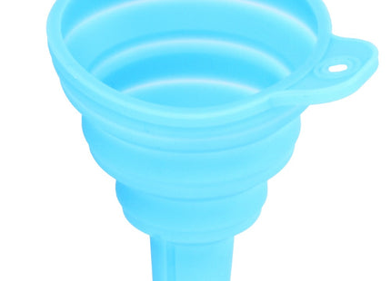 Trechter | Opvouwbare Siliconen Trechter | 7 cm | Blauw