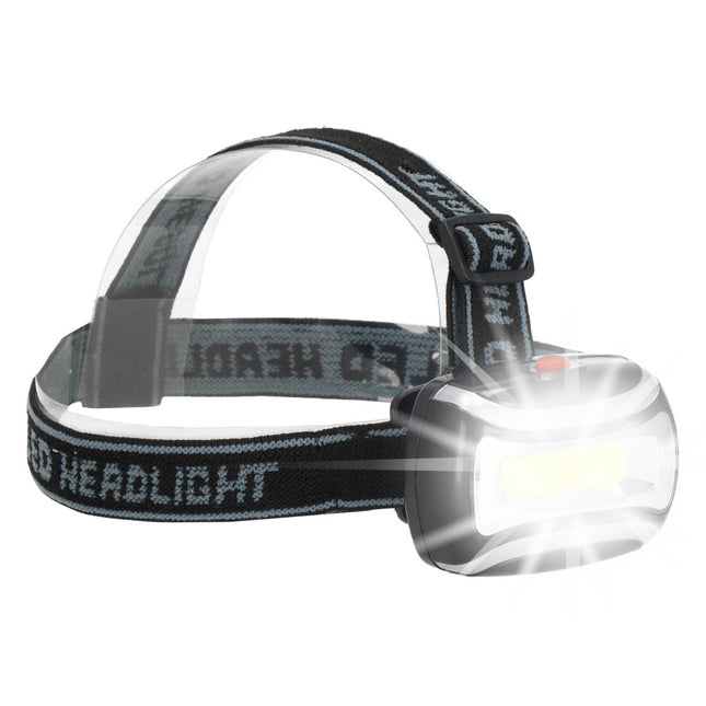 Hoofdlamp | Batterijen | Zwart/Wit