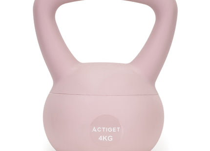 Actiget® Zachte Kettle Bell | Kettlebell | 4 kg | Roze