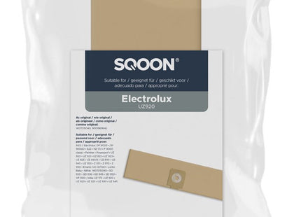 SQOON® Stofzuigerzakken  Geschikt voor Nilfisk / Electrolux E22 GD 930 - Papier - 10 Stuks
