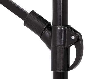 Parasol | Parasols | Kantelbaar | Met Ventilatie | Lichtgrijs | 290 cm