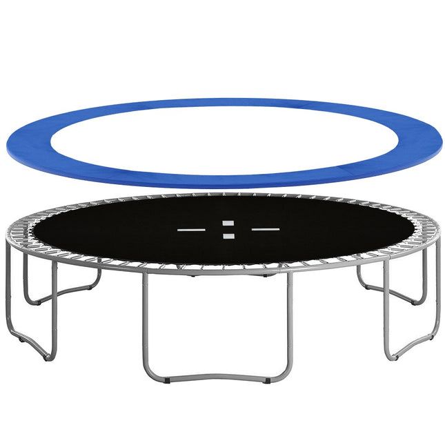 Trampoline Rand | Ø 180 cm | Beschermrand Trampoline | Rond | Blauw