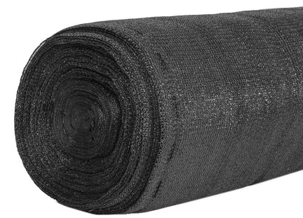 Zichtbreeknet | Zichtdoek | Privacynet | Schaduwdoek | Rol 1,5 x 25 m | 95 % Schaduw | 185g/m² | Antraciet
