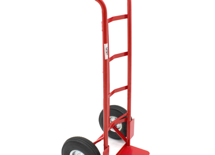 Steekwagen - Staal - 150 KG Draagvermogen - Transportwagen - Plateauwagen - Steekkar - Trolley - Transport - Rood