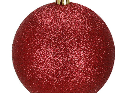 Kerstballen | 30 Stuks | 8 cm | Rood
