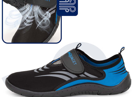 Waterschoenen - AQUA Shoes - Sneldrogend - Rubber - Unisex - Blauw/Zwart - Maat 41