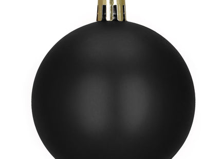 Kerstballen | 37 Stuks | 8 cm | Goud | Zwart