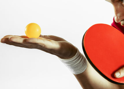 Tafeltennis Set - Ping Pong - Inclusief 2 Batjes - 3 Ballen - Opberghoes