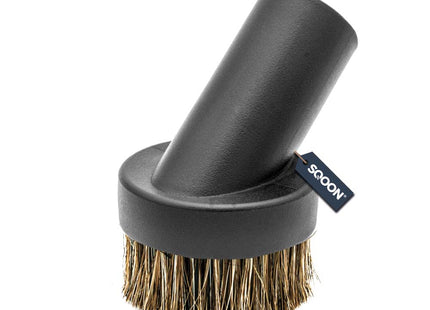 SQOON® Universele Plumeau PRO – Geschikt voor Numatic, Taski, Nilfisk - Natuurhaar Borstel – 32 mm