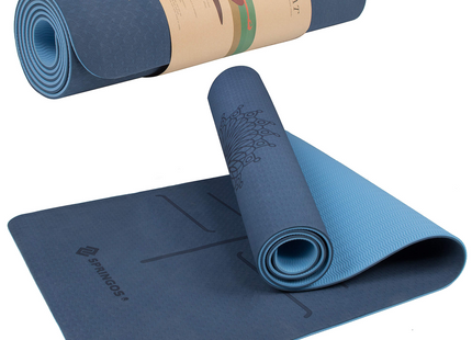 Yoga Mat | Extra Dik (6 mm) | Marineblauw