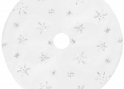 Kerstboomrok | Kerstboomkleed | Kerstboomversiering | 90 cm | Wit