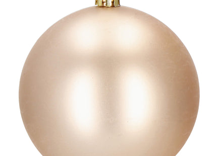 Kerstballen | 33 Stuks | 4/6/8 cm | Roze/ Rosé goud