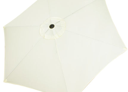 Parasol | Parasols | Kantelbaar | Met Ventilatie | Lichtgeel | 250 cm
