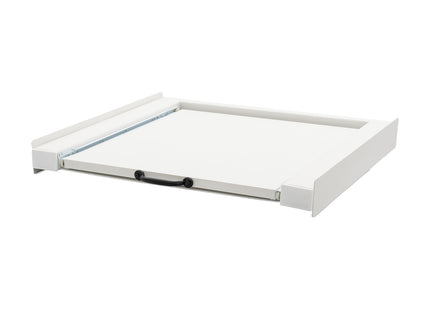 Muntel® Tussenstuk Wasmachine Droger - Stapelkit Wasmachine Droger - Universeel - Uitschuifbare werkblad - Wit