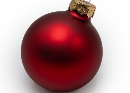 Kerstballen Glas | 30 Stuks | Mix | Glas | Mat | Glans | Rood |