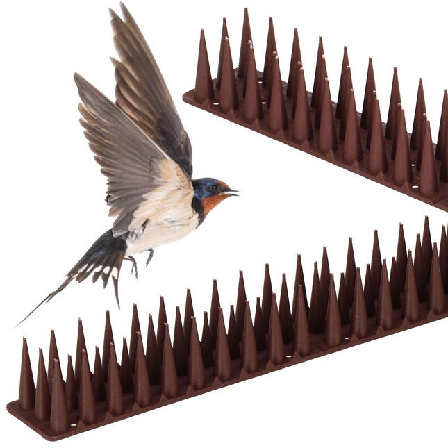 Vogelafweer - Duivenafweer - Vogelspikes - Anti Klim Strips - Anti Inbraak Strip - Bird Spikes