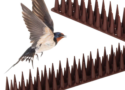 Vogelafweer - Duivenafweer - Vogelspikes - Anti Klim Strips - Anti Inbraak Strip - Bird Spikes