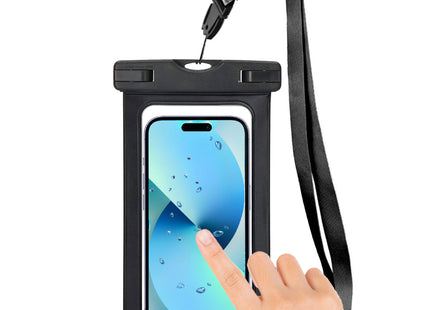 Waterdichte Telefoonhoes | Drybag | 20.5 x 11.5 cm | Transparant