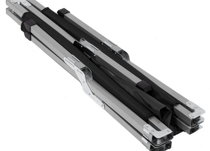 Kampeerbed | Stretcher | Zwart | Tot 150 KG | 190,5 CM