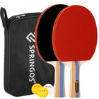 Tafeltennis Set - Ping Pong - Inclusief 2 Batjes - 3 Ballen - Opberghoes