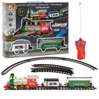 Springos® Speelgoedtrein - Stoomgeluid - Met afstandsbediening - 345 CM Spoor