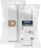SQOON® Stofzuigerzakken  Geschikt voor Wetrok Monovac / Durovac 6 Series - 10 Stuks