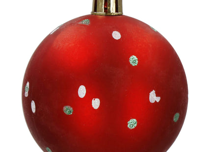 Kerstballen | 42 Stuks | 3/4/5/6 cm | Rood/Groen/Wit
