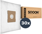 SQOON® Stofzuigerzakken geschikt voor o.a. Inventum SZ300, ST306,ST307,ST308, Sauber, Waves, Gamma - High Filtration | 30 stuks