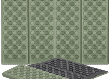Zitmat | Opvouwbaar Zitmatje | Zitkussen | 28 x 40 x 1 cm | Groen